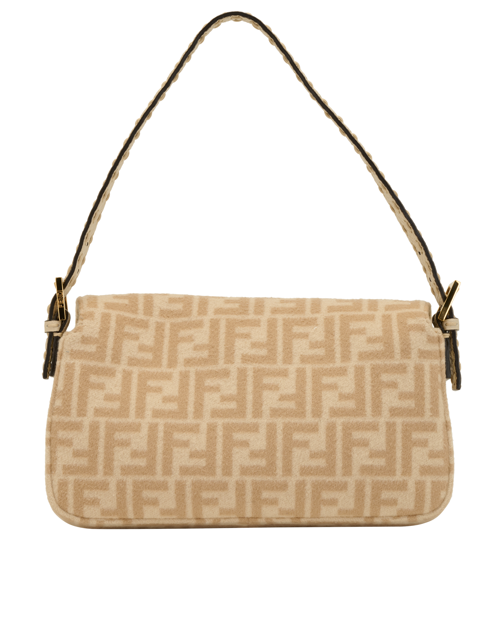 Selleria Zucca Baguette 1997, &pound;1,100, Handbags, Beige, Wool, Back view